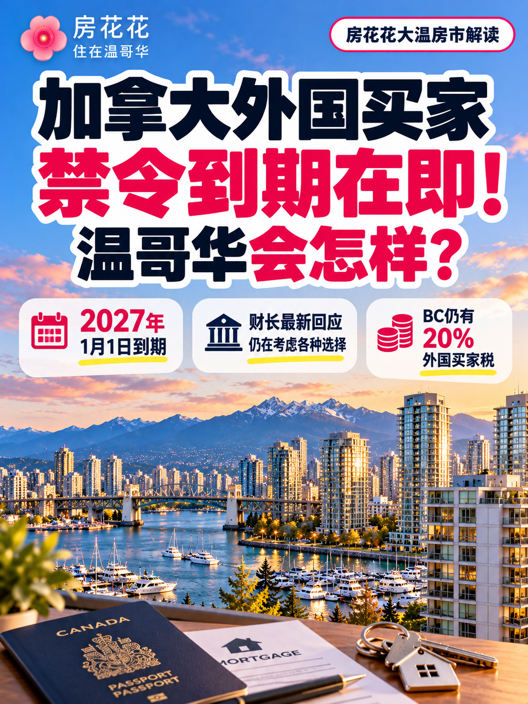 加拿大外国买家禁令到期在即！温哥华会怎样？