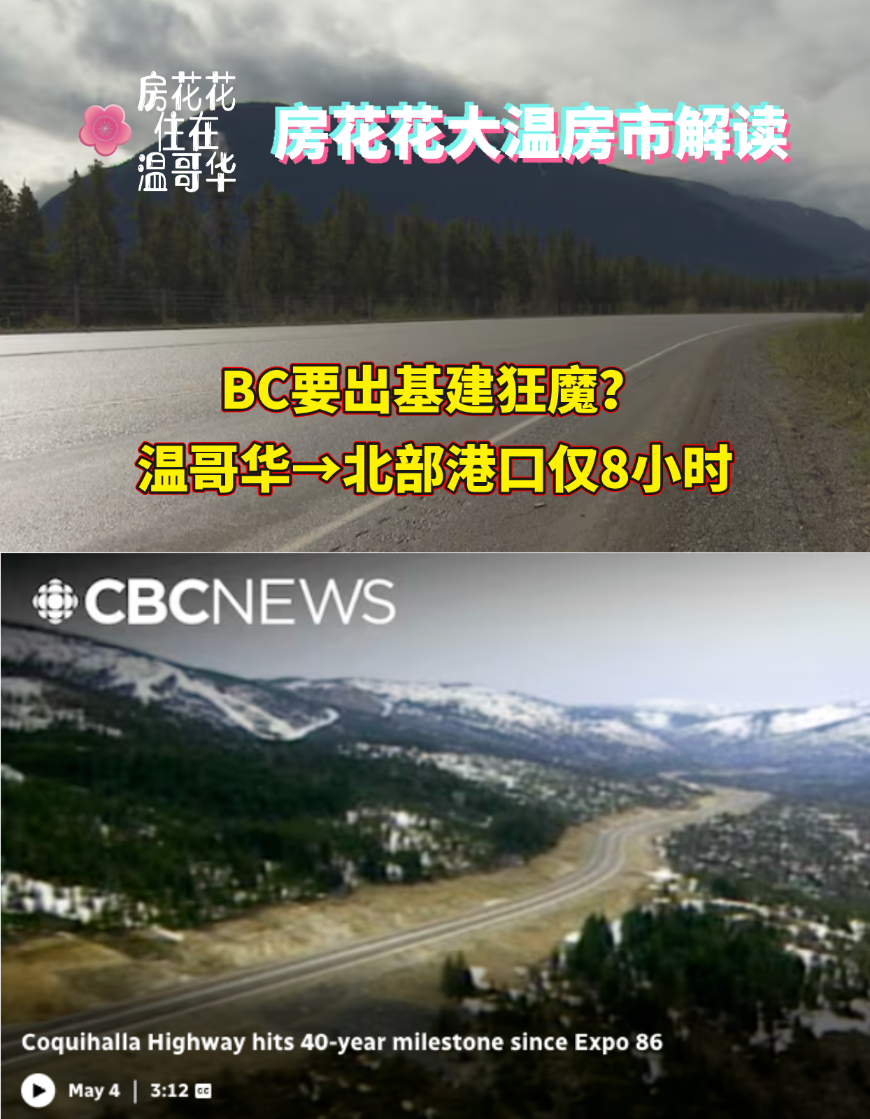 BC要出基建狂魔？温哥华→北部港口仅8小时