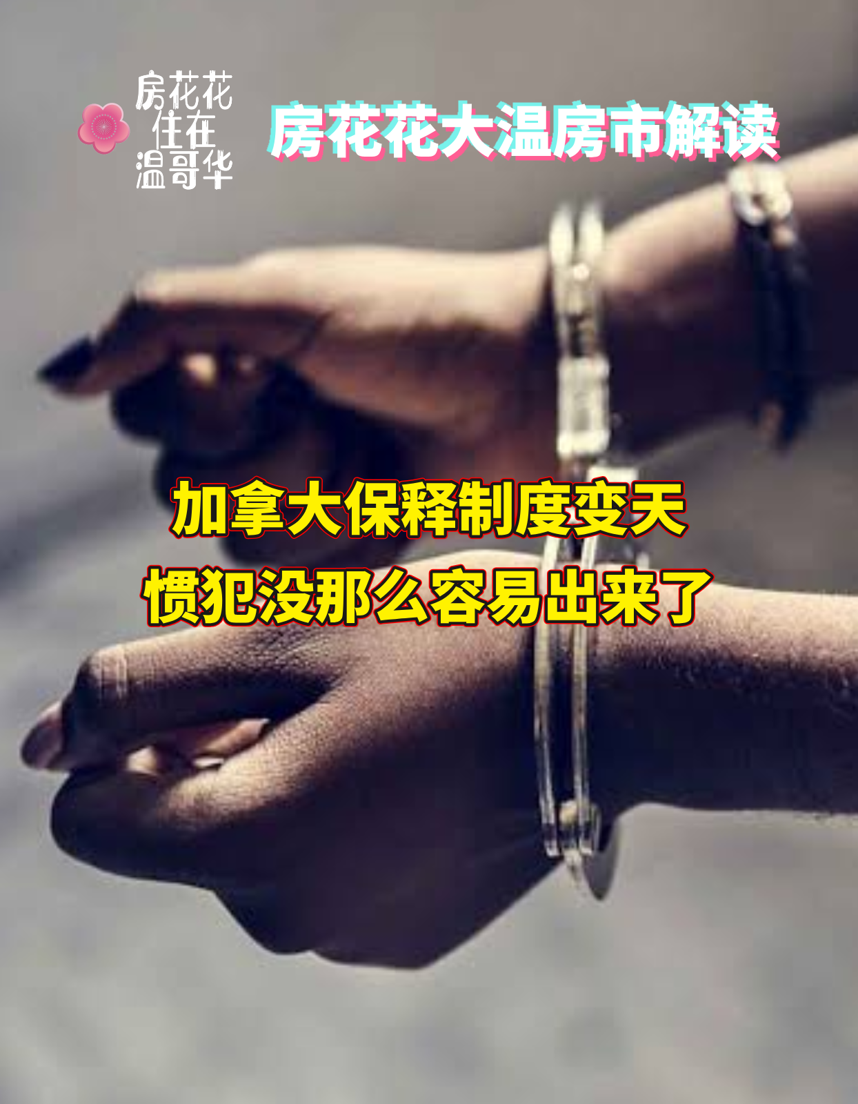 加拿大保释制度变天！惯犯没那么容易出来了