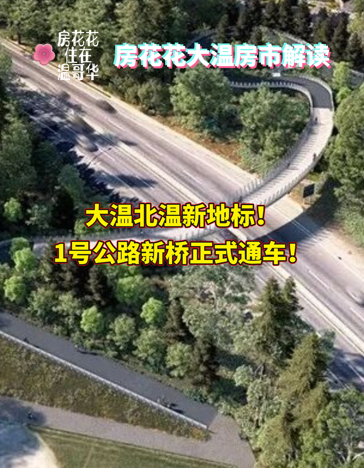 大温北温新地标！1号公路新桥正式通车！